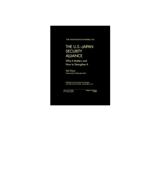 Immagine di copertina: The U.S.-Japan Security Alliance 1st edition 9780275978051