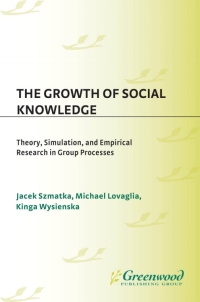 Imagen de portada: The Growth of Social Knowledge 1st edition