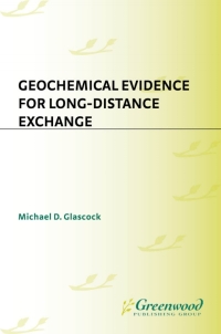 Titelbild: Geochemical Evidence for Long-Distance Exchange 1st edition