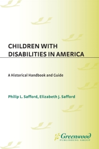 Cover image: Children with Disabilities in America 1st edition
