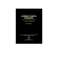 Cover image: Gabriel García Márquez 1st edition