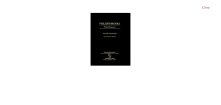 Imagen de portada: Phillips Brooks 1st edition 9780313313745
