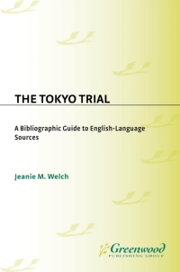 Imagen de portada: The Tokyo Trial 1st edition 9780313315985