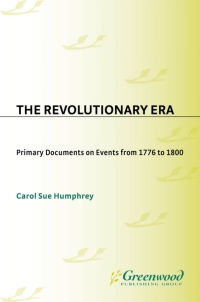 Cover image: The Revolutionary Era 1st edition