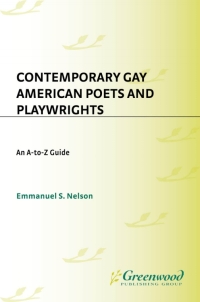 Cover image: Contemporary Gay American Poets and Playwrights 1st edition