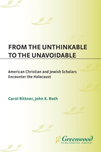 Imagen de portada: From the Unthinkable to the Unavoidable 1st edition