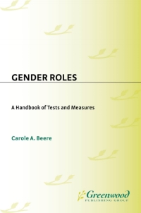 صورة الغلاف: Gender Roles 1st edition