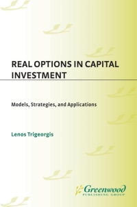 صورة الغلاف: Real Options in Capital Investment 1st edition