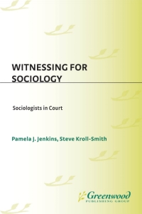 Titelbild: Witnessing for Sociology 1st edition