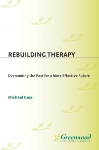 Titelbild: Rebuilding Therapy 1st edition