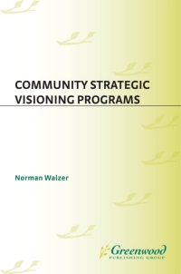 Imagen de portada: Community Strategic Visioning Programs 1st edition