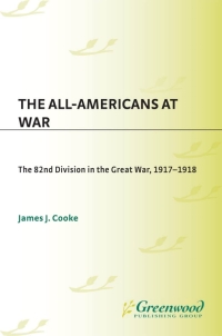 Cover image: The All-Americans at War 1st edition