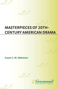 Titelbild: Masterpieces of 20th-Century American Drama 1st edition
