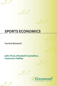 Cover image: Sports Economics 1st edition