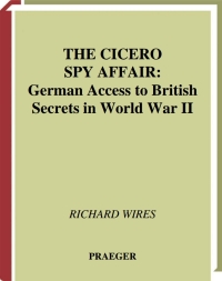 Omslagafbeelding: The Cicero Spy Affair 1st edition