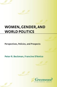 Titelbild: Women, Gender, and World Politics 1st edition