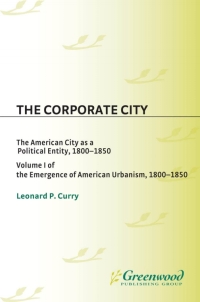 Cover image: The Corporate City 1st edition