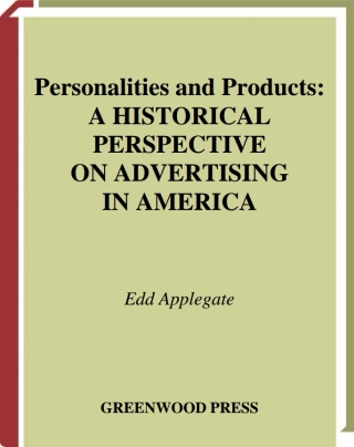 Cover image: Personalities and Products 1st edition
