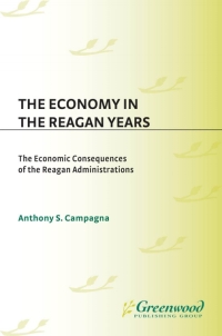 表紙画像: The Economy in the Reagan Years 1st edition