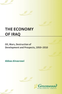 Omslagafbeelding: The Economy of Iraq 1st edition