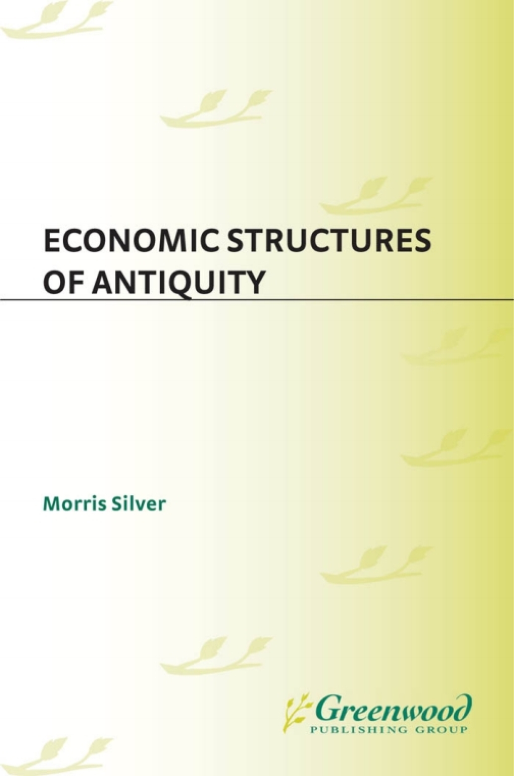 Economic Structures of Antiquity 1st Edition