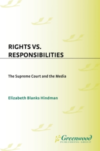 صورة الغلاف: Rights vs. Responsibilities 1st edition
