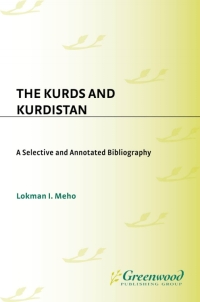 Imagen de portada: The Kurds and Kurdistan 1st edition