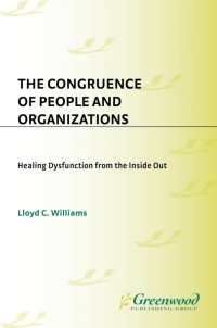 Cover image: The Congruence of People and Organizations 1st edition