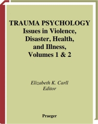 Titelbild: Trauma Psychology [2 volumes] 1st edition