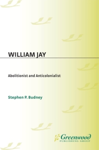 Cover image: William Jay 1st edition