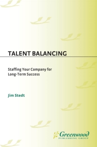 Cover image: Talent Balancing 1st edition