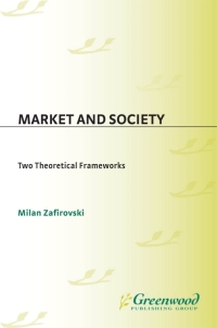 Omslagafbeelding: Market and Society 1st edition