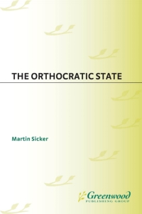 Cover image: The Orthocratic State 1st edition