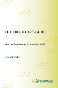 Cover image: The Executor's Guide 1st edition