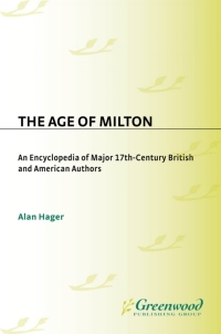 Imagen de portada: The Age of Milton 1st edition