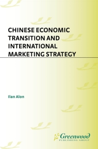 Cover image: Chinese Economic Transition and International Marketing Strategy 1st edition