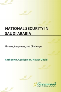 Imagen de portada: National Security in Saudi Arabia 1st edition