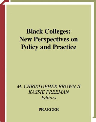Imagen de portada: Black Colleges 1st edition 9781567505863