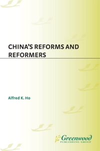 Cover image: China's Reforms and Reformers 1st edition