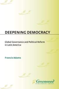 Cover image: Deepening Democracy 1st edition