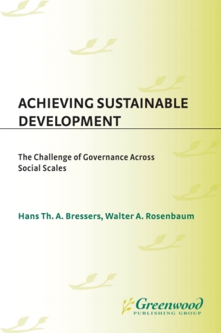 表紙画像: Achieving Sustainable Development 1st edition