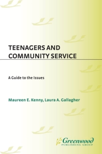 Omslagafbeelding: Teenagers and Community Service 1st edition