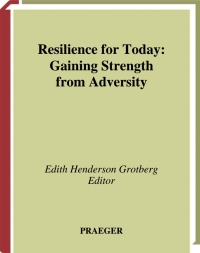 Cover image: Resilience for Today 1st edition