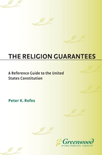 Titelbild: The Religion Guarantees 1st edition