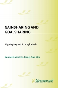 Imagen de portada: Gainsharing and Goalsharing 1st edition