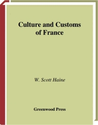 Omslagafbeelding: Culture and Customs of France 1st edition