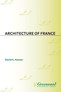 Cover image: Architecture of France 1st edition