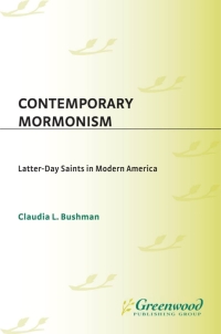 Cover image: Contemporary Mormonism 1st edition