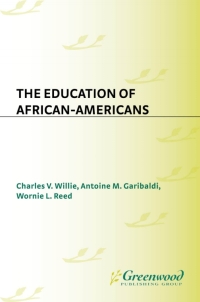 Omslagafbeelding: The Education of African-Americans 1st edition