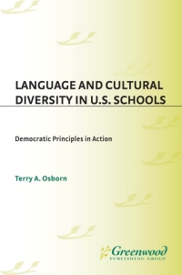 Imagen de portada: Language and Cultural Diversity in U.S. Schools 1st edition